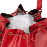 Louis Vuitton Rouge Epi Leather Sac Noe Grande Shoulder Bag