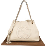 Gucci Leather GG Soho Crossbody Bag