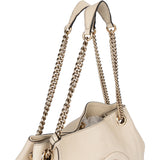 Gucci Leather GG Soho Crossbody Bag