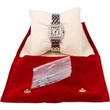 Cartier Silver Tone Diamond Panthere 1320 Women Watch W25033P5 CC494158