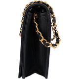 Chanel Quilted Lambskin 24K Gold Single Flap Shoulder Bag