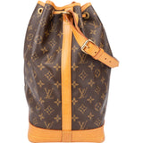Louis Vuitton Canvas Monogram Sac Noe Grande Shoulder Bag