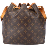 Louis Vuitton Canvas Monogram Sac Noe Petit Shoulder Bag