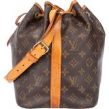 Louis Vuitton Canvas Monogram Sac Noe Petit Shoulder Bag