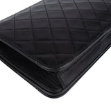 Chanel Quilted Lambskin 24K Gold Single Flap Shoulder Bag