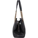 Chanel Quilted Leather CC Shoulder Bag