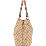 Gucci GG Monogram Bamboo Handbag
