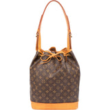 Louis Vuitton Canvas Monogram Sac Noe Grande Shoulder Bag