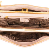 Prada Pink Saffiano Leather Lux Galleria Handbag