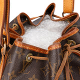Louis Vuitton Canvas Monogram Sac Noe Petit Shoulder Bag