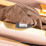 Prada Pink Saffiano Leather Lux Galleria Handbag