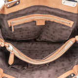 Gucci GG Monogram Bamboo Handbag