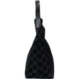 Gucci Suede GG Monogram Handbag