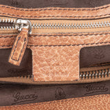 Gucci GG Monogram Bamboo Handbag