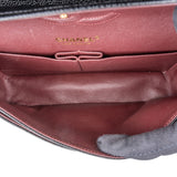 Chanel Quilted Caviar Leather Medium Double Flap Crossbody Bag