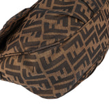 Fendi FF Monogram Big Baguette Buckle Shoulder Bag