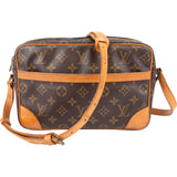 Louis Vuitton Canvas Monogram Trocadero 28 Crossbody Bag