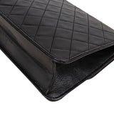 Chanel Quilted Lambskin 24K Gold Single Flap Shoulder Bag