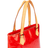 Louis Vuitton Rouge Vernis Monogram Houston Handbag
