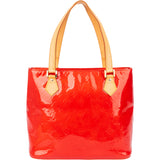 Louis Vuitton Rouge Vernis Monogram Houston Handbag