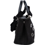 Prada Grommet Small Canapa Handbag