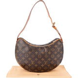 Louis Vuitton Canvas Monogram Croissant MM Shoulder Bag