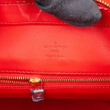 Louis Vuitton Rouge Vernis Monogram Houston Handbag