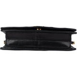 Chanel Quilted Lambskin 24K Gold Single Flap Shoulder Bag