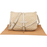 Louis Vuitton Mini Lin Monogram Saumur 30 Crossbody Bag