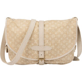Louis Vuitton Mini Lin Monogram Saumur 30 Crossbody Bag