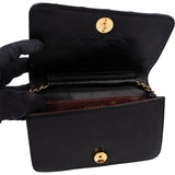 Chanel Quilted Lambskin 24K Gold Single Flap Shoulder Bag