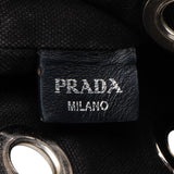 Prada Grommet Small Canapa Handbag