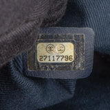 Chanel Blue Tweed Deauville Handbag