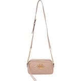 Gucci Pink Chevron GG Marmont Crossbody Bag