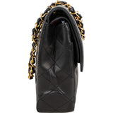 Chanel Quilted Lambskin Bicolor Double Flap Crossbody Bag