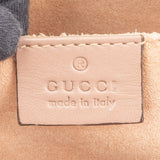 Gucci Pink Chevron GG Marmont Crossbody Bag
