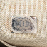 Chanel Blue Tweed Deauville Handbag