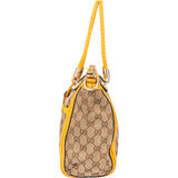 Gucci GG Monogram Bamboo Handbag