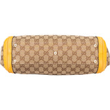 Gucci GG Monogram Bamboo Handbag