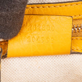 Gucci GG Monogram Bamboo Handbag
