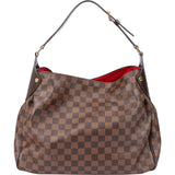 Louis Vuitton Damier Ebene Monogram Reggia Handbag