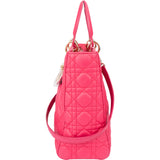 Christian Dior Quilted Leather Lady Dior Handbag