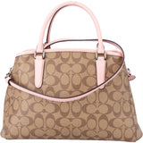 Coach Monogram Signature Margot Handbag