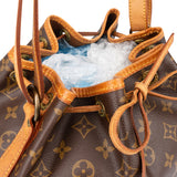 Louis Vuitton Canvas Monogram Sac Noe Petit Shoulder Bag