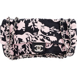 Chanel Coco Chanel Floral Cotton Single Flap Bag