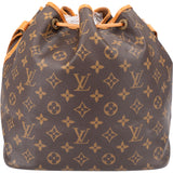 Louis Vuitton Canvas Monogram Sac Noe Petit Shoulder Bag