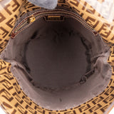 Fendi FF Canvas Monogram FF Buckle Handbag