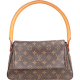 Louis Vuitton Canvas Monogram Looping PM Handbag