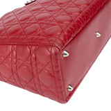 Christian Dior Quilted Leather Lady Diana Handbag