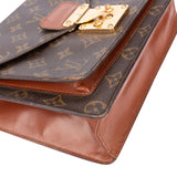 Louis Vuitton Canvas Monogram Monceau Handbag